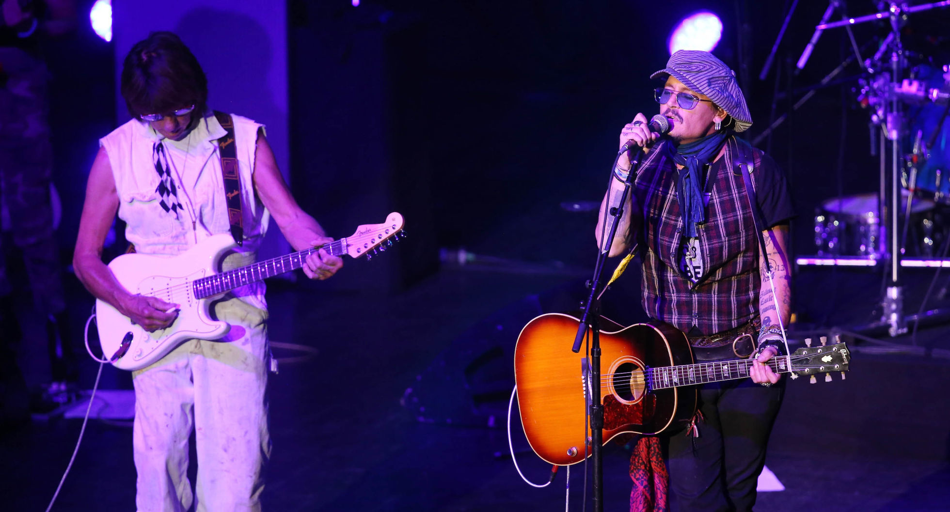Jeff Beck and Johnny Depp